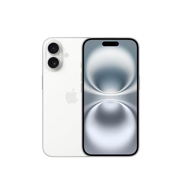 iPhone 16 256 GB: 5G Mobile Phone with Camera Control, A18 Chip and a Big Boost in Battery Life. Works with AirPods; White