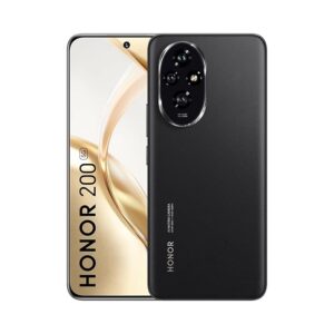 HONOR 200 5G (8GB+256GB, Black) – 50MP+50MP+12MP Triple Camera with Dual OIS | 50MP Selfie | Quad-Curved AMOLED Display | AI-Powered MagicOS 9.0 | Without Charger